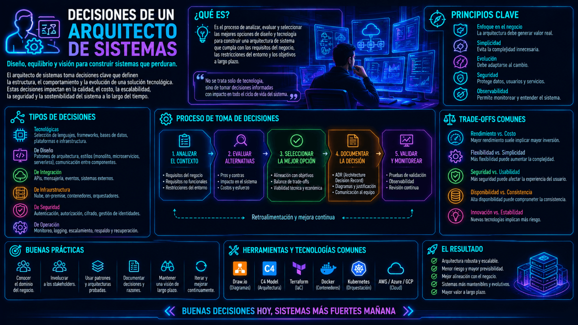 Decisiones de un Arquitecto de Sistemas image